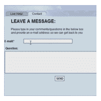 Create A Live Help Enhanced Website