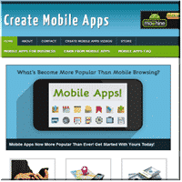 Create Mobile Apps Site
