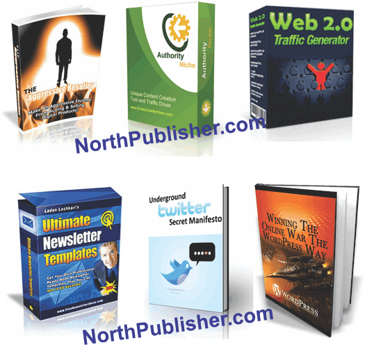 MRR Package 6 - 25 of the best selling ebooks and software