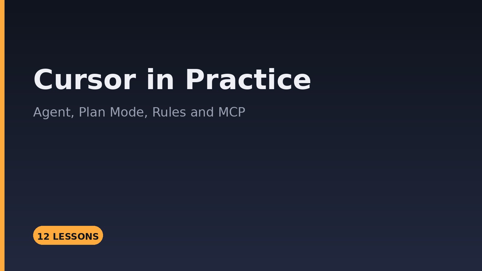 Cursor in Practice: The AI Code Editor, Properly