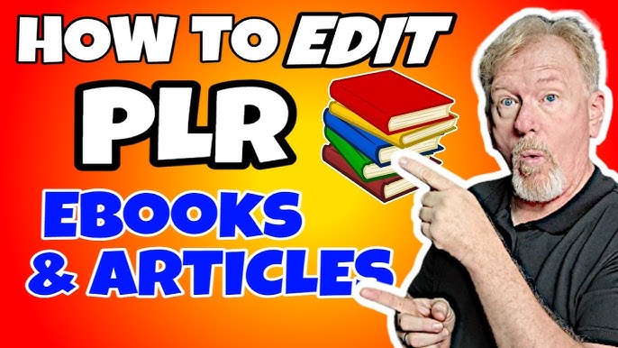 How to edit and publish PLR product tutorial