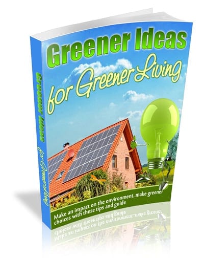 Greener Living for Greener Living! | Download PLR eBook