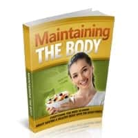 Maintaining The Body 1