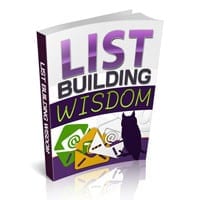 List Building Wisdom