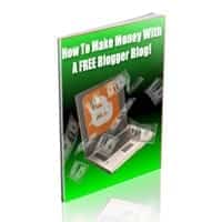 Make Money With A Free Blogger Blog 2