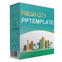 Fresh City Multipurpose Powerpoint Template 1