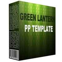 Green Lantern Multipurpose PowerPoint Template 1