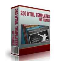 250 HTML Templates WP Themes and Graphics