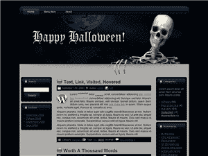 Halloween Site Template 1
