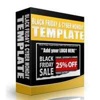 Black Friday and Cyber Monday Templates