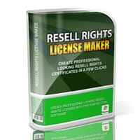 Resell Rights License Maker 1