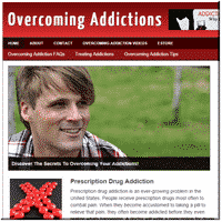 Overcoming Addiction Niche Site 1