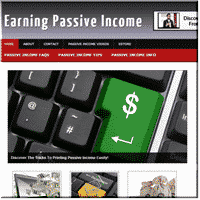 Passive Income PLR Site