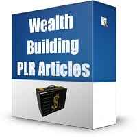 Wealth Building PLR Articles