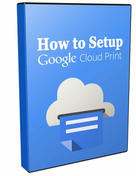 google cloud printer setup software download