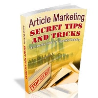 Article Marketing Secret Tips & Tricks