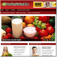 Healthy Eating PLR Blog