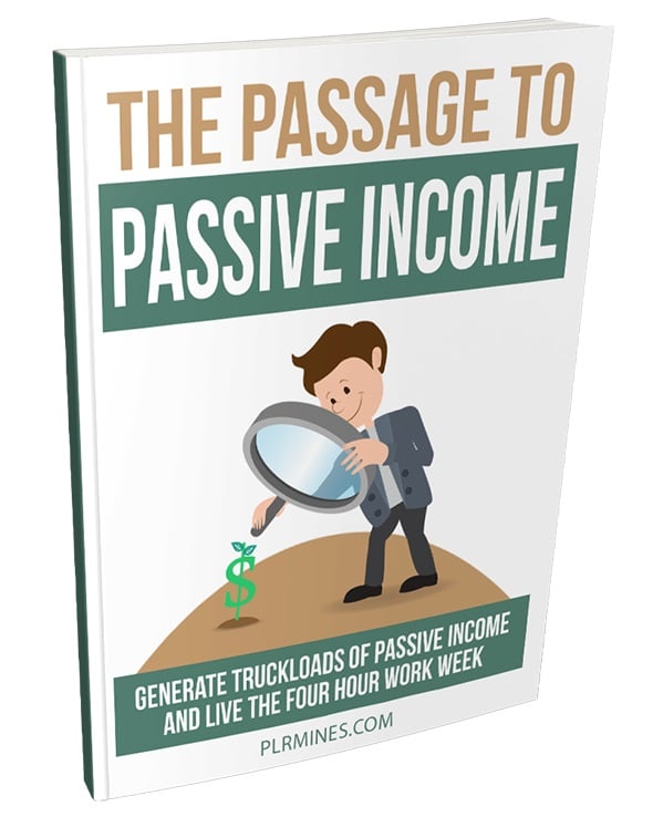 The Passage to Passive Income eBook with PLR