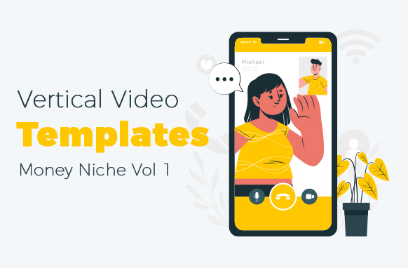 Vertical Video Templates – Money Niche Vol 1