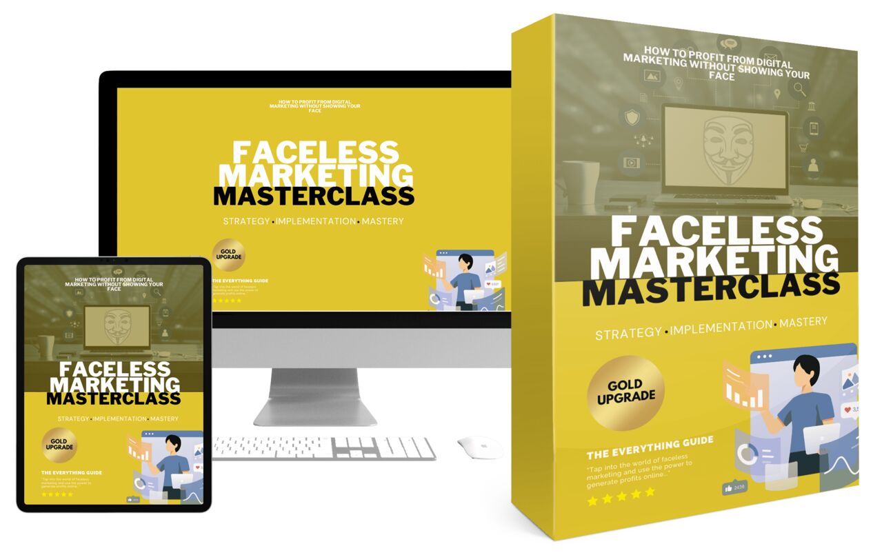 Faceless Marketing Masterclass Video Upgrade