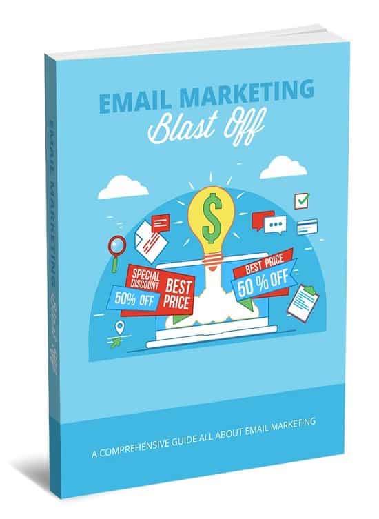 Email marketing foundations short report cover image with PLR and MRR resell rights digital download