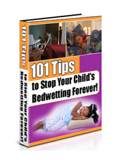 101 Tips to Stop Your Child’s Bedwetting Forever digital guide with PLR resell rights