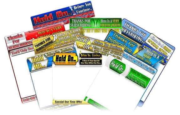 10 exclusive OTO templates with master resell rights for instant download