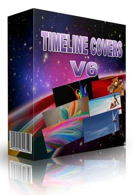 Premium Facebook timeline cover set with PLR/MRR resell rights for instant digital download