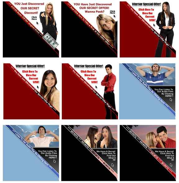 18 IM Peels digital download with PLR MRR resell rights, layered Photoshop peel ads for marketers