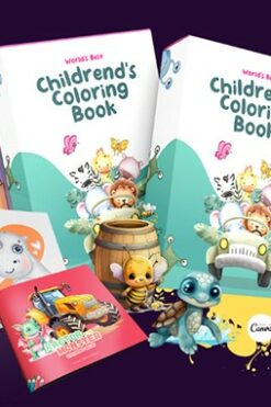 10 Childrens Coloring Books