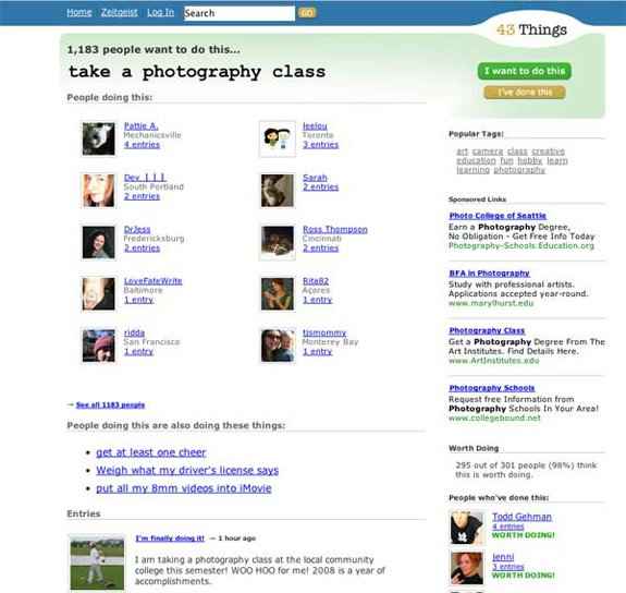 43 Things Tutorial - PLR digital download for social networking guide