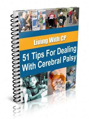 51 Cerebral Palsy Tips digital eBook cover with resell rights and PLR license