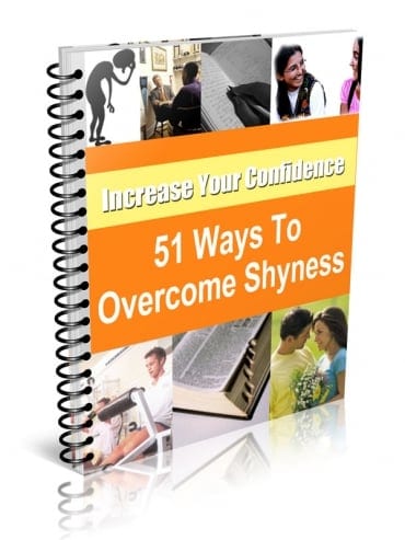 51 ways to overcome shyness and low self-esteem digital guide with PLR MRR resell rights