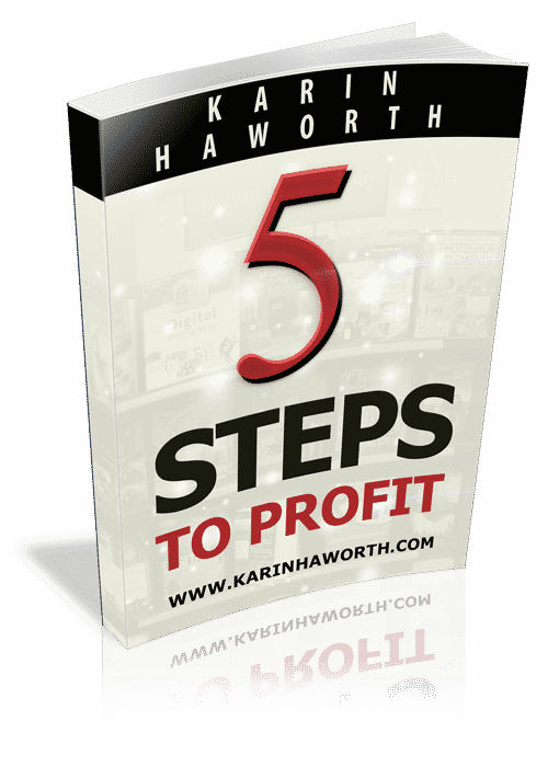 5 Steps to Profit digital ebook for online income – full PLR rights included