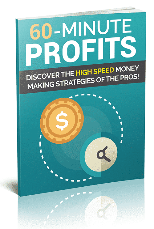 60 minute profit guide digital download with PLR MRR resell rights