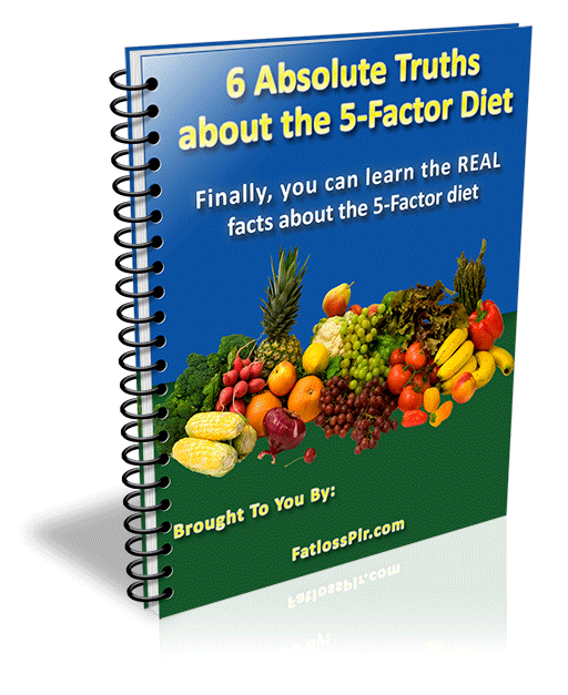 6 Absolute Truths About The 5-Factor Diet book cover and digital product preview