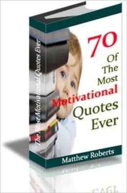 70 Of The Most Motivational Quotes You Will Ever Find digital download PLR MRR resell rights