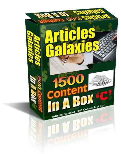 1500 Articles In A Box with PLR rights – digital content bundle for resellers and marketers