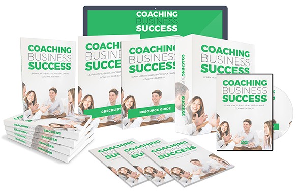 Beginner coaching business PLR eBook with resell rights and digital modules