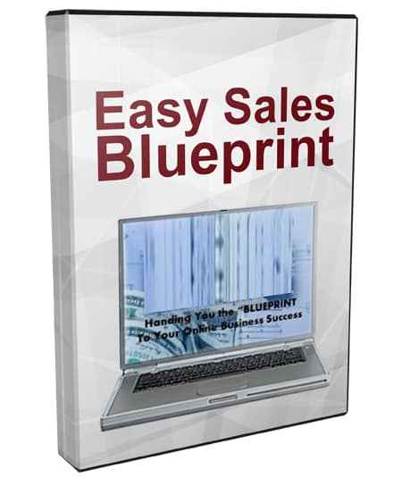 Easy Sales Blueprint digital video course with PLR and MRR resell rights – online marketing system for passive income