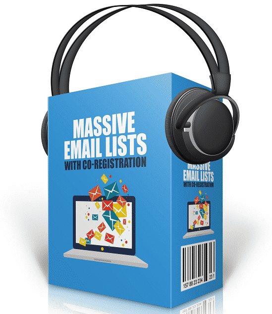Co-registration email list building guide with PLR resell rights for massive subscriber growth
