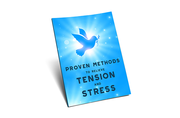 Proven methods to relieve tension and stress digital PLR package with slides and graphics