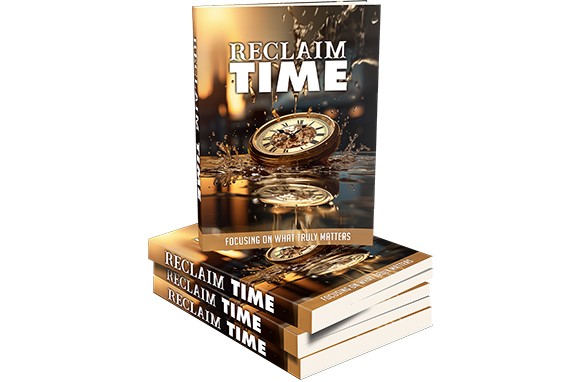 Digital productivity ebook with PLR MRR resell rights and time management strategies