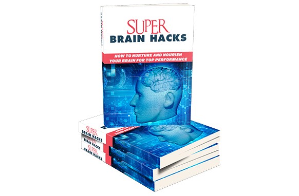 Super Brain Hacks PLR package: brain optimization guide with resell rights for digital downloads