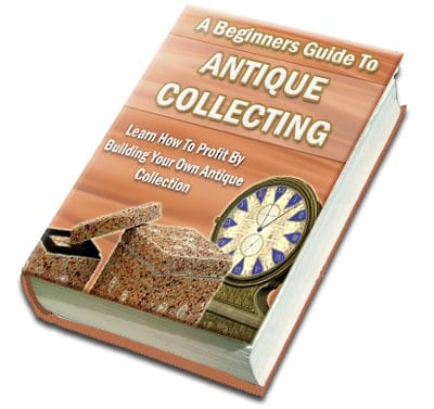 Beginners Guide To Antique Collecting digital download with PLR MRR resell rights
