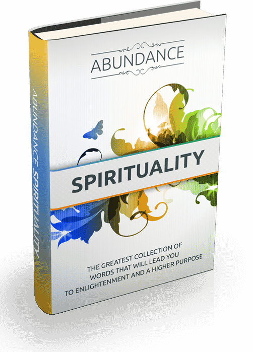 Abundance Spirituality digital report cover with PLR MRR resell rights