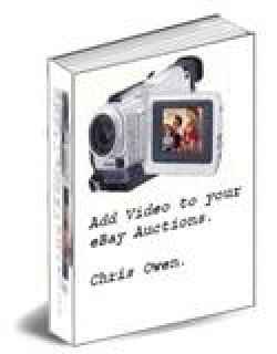 Add Video To Your eBay Auctions – PLR ebook cover showcasing video auction strategy for resellers