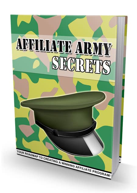 Affiliate Army digital manual PLR MRR resell rights profit blueprint
