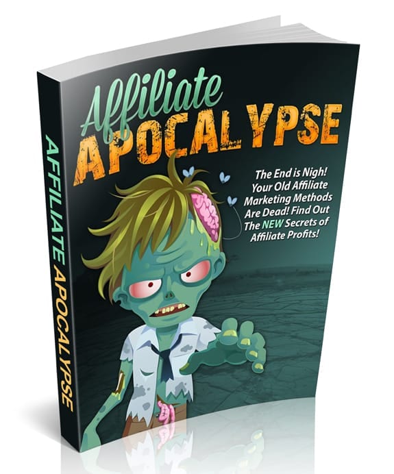 Affiliate Apocalypse eBook cover – digital PLR guide for affiliate marketing success