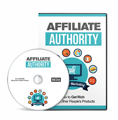 Affiliate marketing video tutorials bundle with PLR resell rights showing laptop and charts